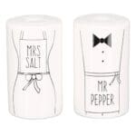 Peper en zout set Mr&Mrs (trouw...)