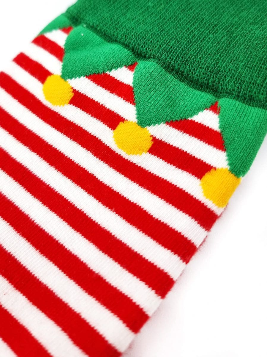 Kerst sokken "kerst elf"