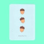 Postkaart '#gonuts'